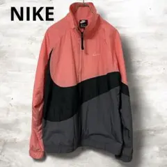 NIKE ビッグスウォッシュ　ナイロンジャケット ウーブンジャケット　ピンク　M