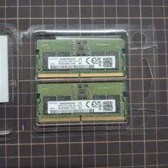 SAMSUNG DDR5-4800 16GB (8GB x2枚)