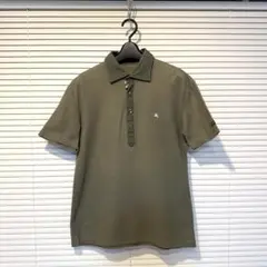 【サイズ3・L程度】BURBERRY バーバリー ポロシャツ カーキ オリーブ