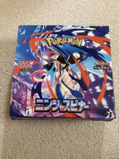 ポケモンカードゲーム ニンジャスピナー 1BOX シュリンク ペリペリ無し