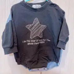 星柄ロンパース 80センチ