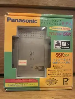 Panasonic FAX & DATAモデム TO-BXF56K 箱・説明書付