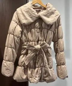 INGNI ダウンジャケット　ベージュ　Mサイズ