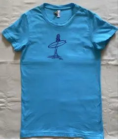 『American Apparel』Heather Brown Tシャツ S