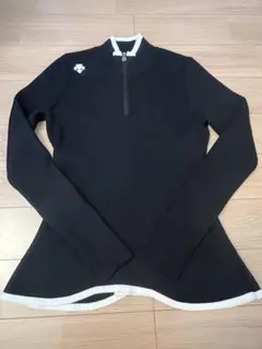 DESCENTEGOLF ジップスタンドセーター