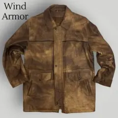 【最高級レザー】Wind Armor 羊革 ラムレザー フィールドジャケットのサムネイル