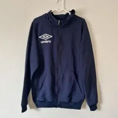 umbro ネイビー ジップアップ ナイロンジャケット M ネイビーのサムネイル