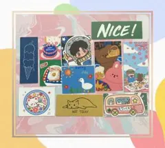 海外ステッカー　10枚セットE