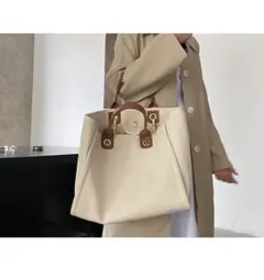 トートバッグ ハンドバッグ レディース カバン 大容量斜め掛けキャンバスバッグ