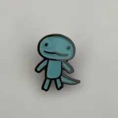 アランジアロンゾ　とかげ　ピンバッジ