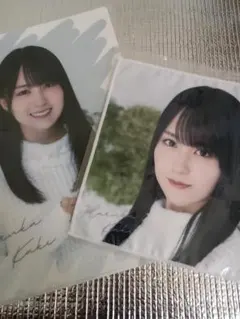 【新品】乃木坂46 賀喜遥香 個別A4クリアファイル ミニタオル 2022 2種