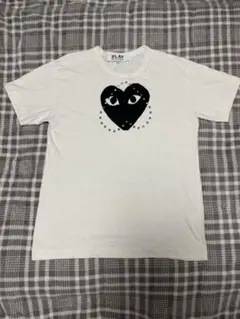 伊勢丹新宿店購入⭐新品⭐プレイコムデギャルソン ハートスタッズTシャツ 黒 M 伊勢丹新宿店購入】プレイコムデギャルソン ハートスタッズTシャツ 黒