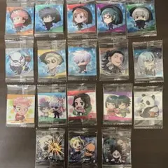 呪術廻戦 ディフォルメシールウエハースvol.4  N R 18枚コンプ