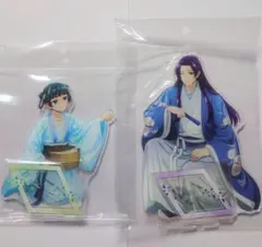 壬氏&猫猫2点セット　BIGアクリルスタンド　水遊び　マルイ　神戸