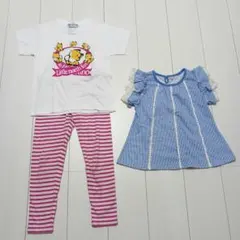 ⭐お得⭐ キッズ服3点セット　女の子120 UNIQLO他