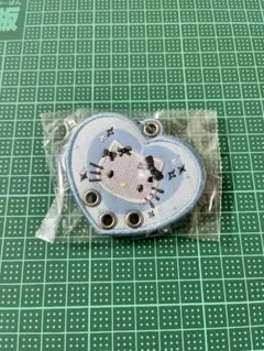 ハローキティ 刺繍カスタムキーホルダーデザインD