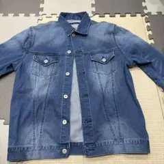 VENCE EXCHANGE 濃いデニムブルー Gジャン