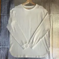 ワッフル 長袖カットソー