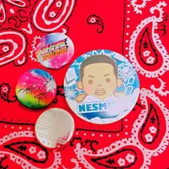 NESMITHデカ缶バッチ４点セット