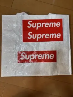 Supreme シュプリーム ショッパー エコバッグ 小 + ステッカー 2枚