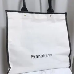Francfranc ロゴ トートバッグ
