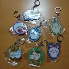 ちいかわラメアクリルキーホルダー5 全7種コンプリート