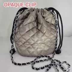 GWセール！(^^)オペークドットクリップ 巾着ショルダーバッグ