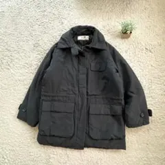 【23区】中綿入りジャケット コート ブラック アウター 32 ポケット 上品