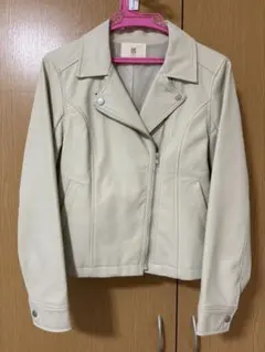 RPS レザージャケット　ベージュ