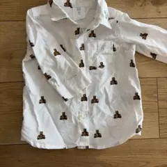 baby GAP クマ柄シャツ 6-12ヶ月