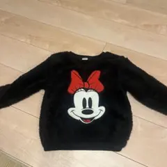 Disney ミニー　もこもこトレーナー 110