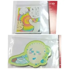 ちいかわキャラマグネッツ3　■5.ラッコ　■19.わ～らうとまいにちあ・く・む