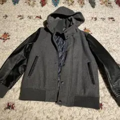 UNITED ARROWS ブルゾンパーカー　　グレー　ブラック