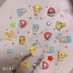 ネイルパーツ★nail l高品質ポケモンアイスピカダネのサムネイル