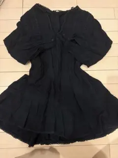 ZARA ブラック ミニワンピース M