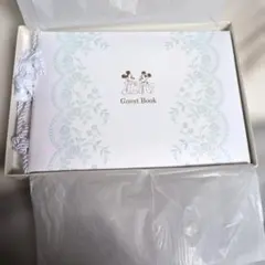 Disney ミッキー＆ミニー ゲストブック 結婚式　芳名帳　2冊目別売りのサムネイル