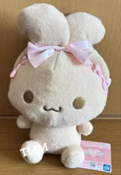 シナモロール　カプチーノ　みみむすび　ぬいぐるみ　サンリオ 新品 シナモロール みみむすびBIGぬいぐるみ～シナモン