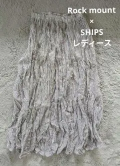 Rockmount × SHIPS レディース プリーツスカート