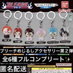 BLEACH ・ブリーチ　 めじるしアクセサリー２　破面篇　全６種コンプリート✨