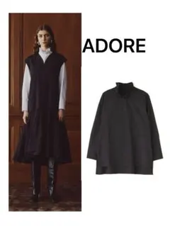 【24AW】ADORE アドーア クリアコンパクトブラウス 38のサムネイル