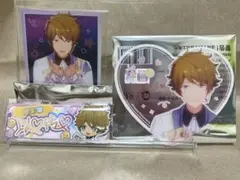 あんスタ 以心伝心缶バッジ+一心一夢クリアカード+ ポラロイドカード 高峯翠