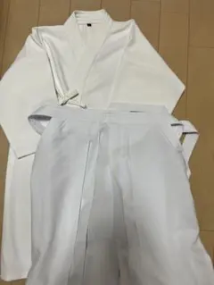 お値段変わりました！巫女装束 白衣 重ね衿 緋袴(行燈) セット売り 