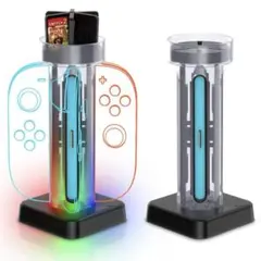 switch2対応 ジョイコン 充電スタンド RGBライティング機能搭載
