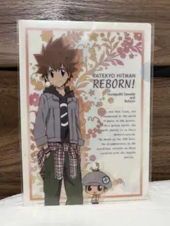 家庭教師ヒットマンREBORN! ミニクリアファイル 沢田綱吉 六道骸