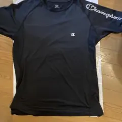 Champion 黒 Tシャツ ポリエステル