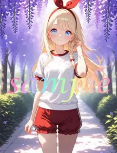 c850 かわいい イラスト アニメ A4ポスター