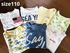 110cm 男の子 まとめ売り 夏7点セット petit main Dessin