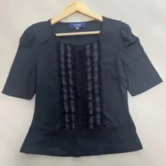 M'S GRACY エムズグレイシー　フロントフリル　半袖カットソーのサムネイル