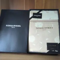 SONIA RYKIEL シルク毛布 140×200　絹毛布　絹100%