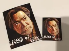 稲川淳二！ステッカー!!legend of 怪談。